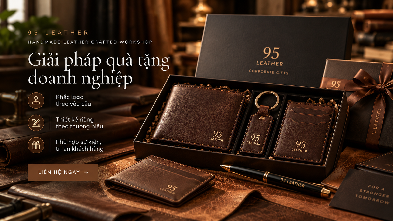 Quà tặng doanh nghiệp 95 LEATHER